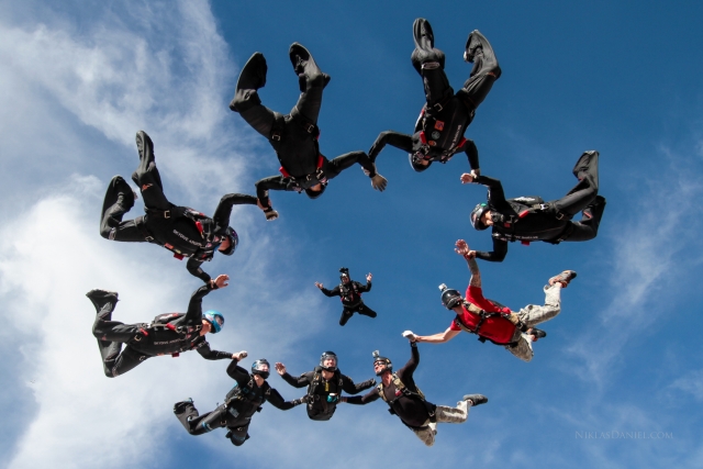  Saut de groupe incroyable 
